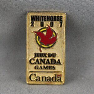 Juex Canada Winter Games Pin - 2007 Whitehorse Yukon - Government of Canada